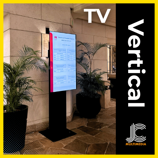 Renta de TV para eventos - JC Multimedia