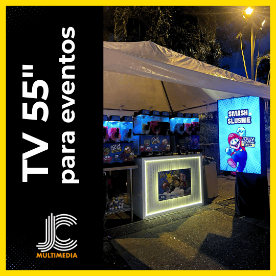 Renta de TV para eventos - JC Multimedia